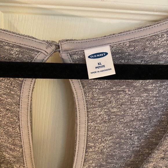 Grey terry cloth Old Navy romper (XL) - Picture 3 of 4